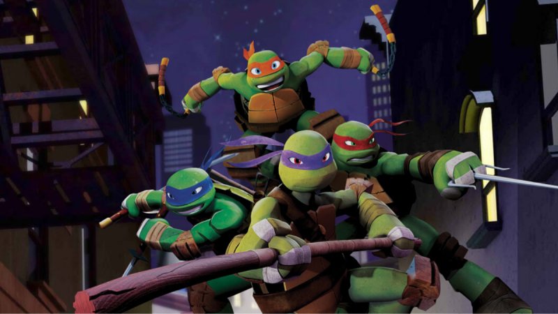 Черепашки ниндзя Никелодеон 2012