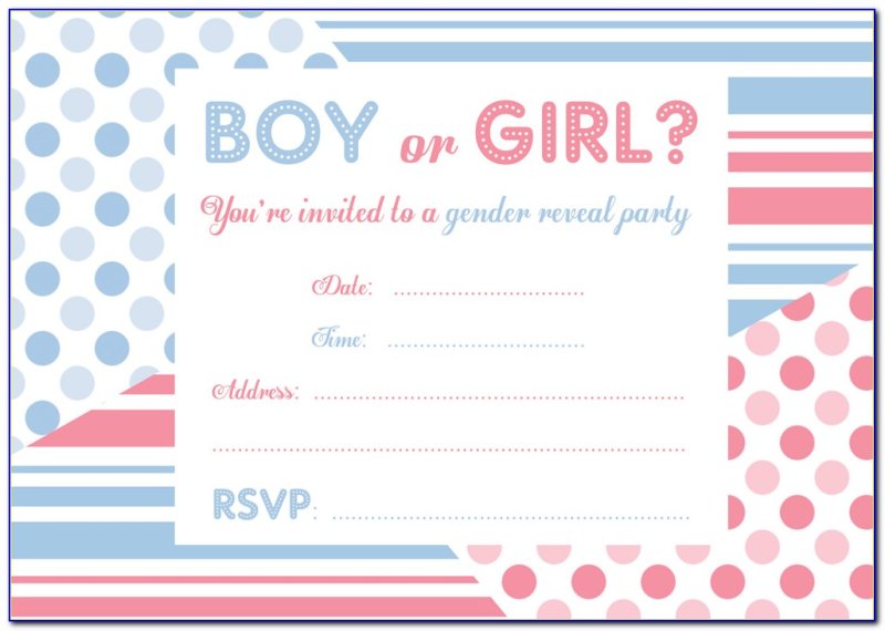 Открытки для гендерной вечеринки