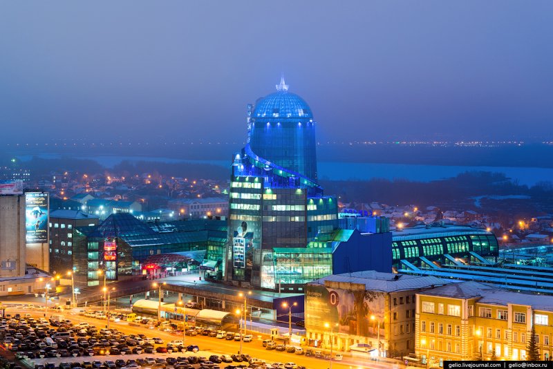 Самара вокзал зимой