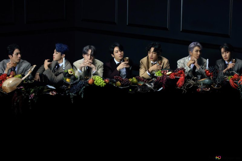 BTS Тайная вечеря