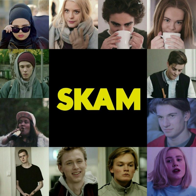 Стыд сериал Норвегия Постер