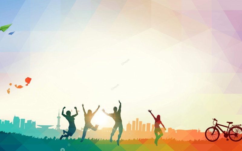 Молодежный фон