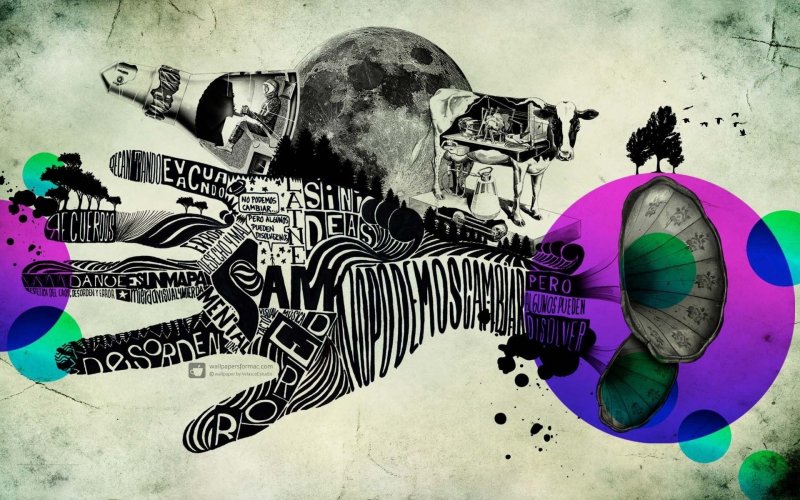 Креативные обои