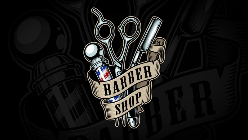 Барбершоп обои