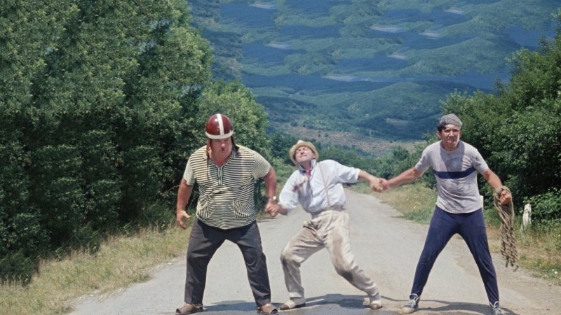 Съемки Кавказская пленница 1966