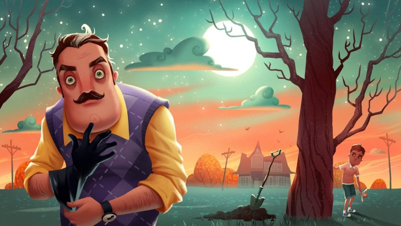 Игра привет сосед hello Neighbor игра