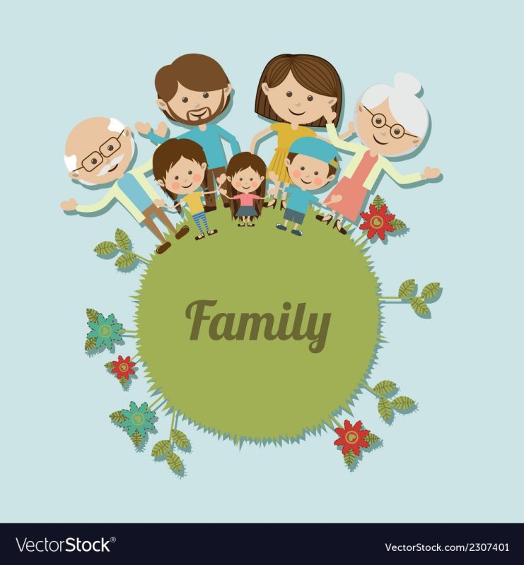 Ава для группы семья