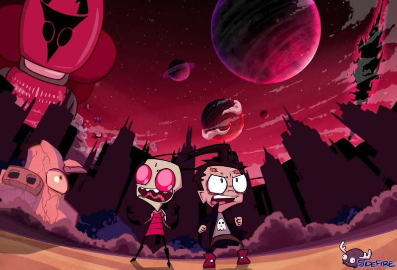 Invader Zim enter the Florpus