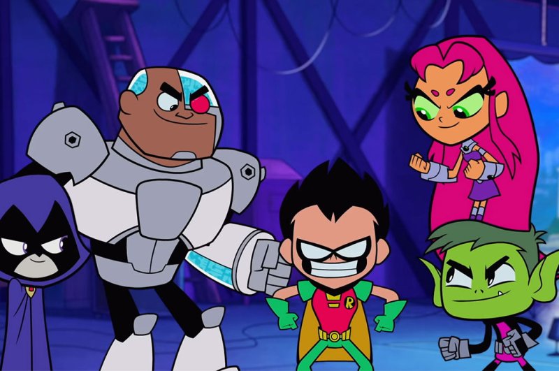 Юные Титаны вперед мультсериал