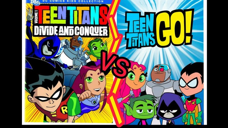 Заставка юные Титаны 2003