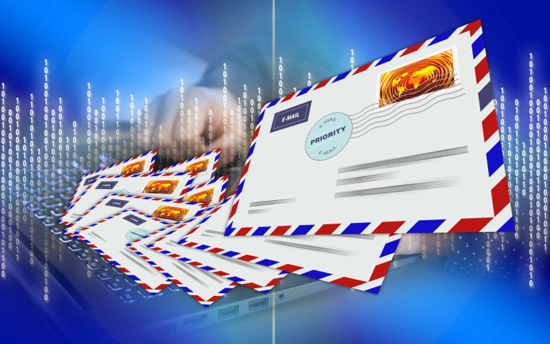 Почтовый фон