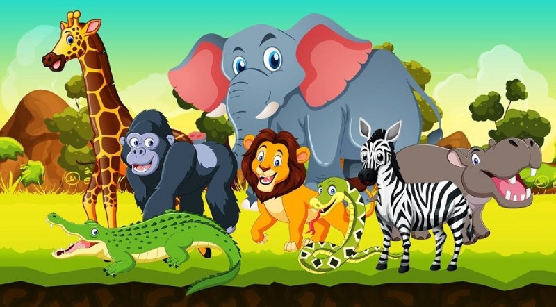Животные картинки для детей