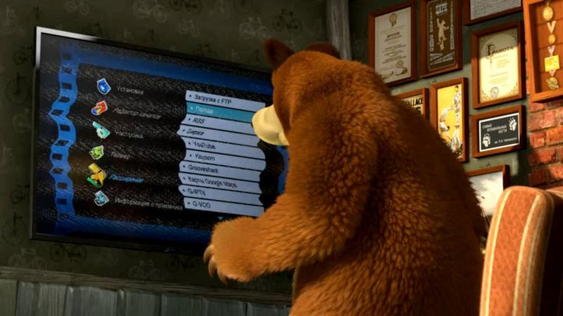 Анимаккорд Маша и медведь