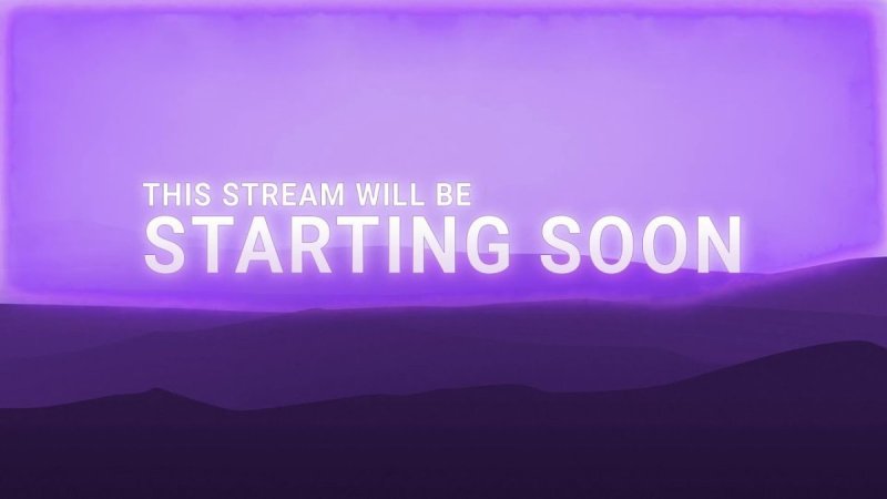 Заставка для стрима