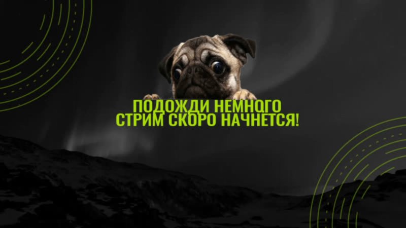 Стрим скоро начнется