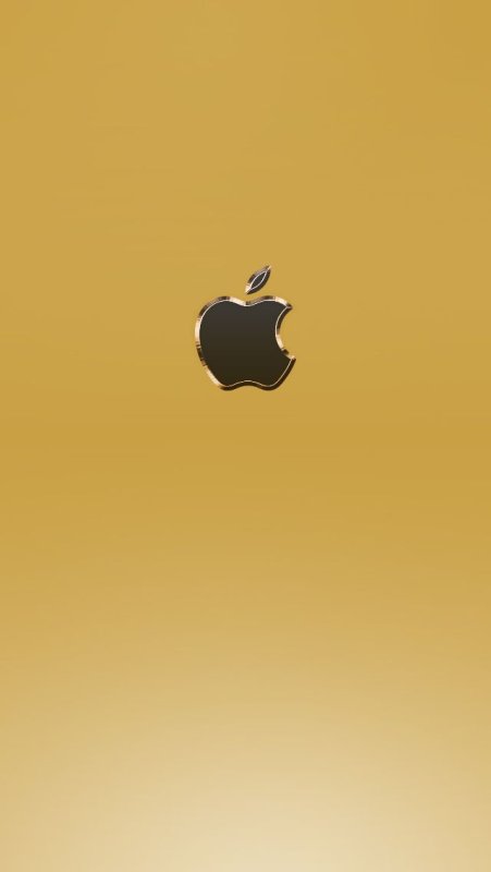 Айфон яблоко золото
