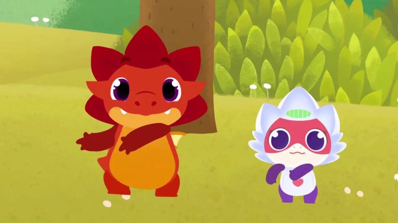 Робот Дуся из мультика Дракоша Тоша