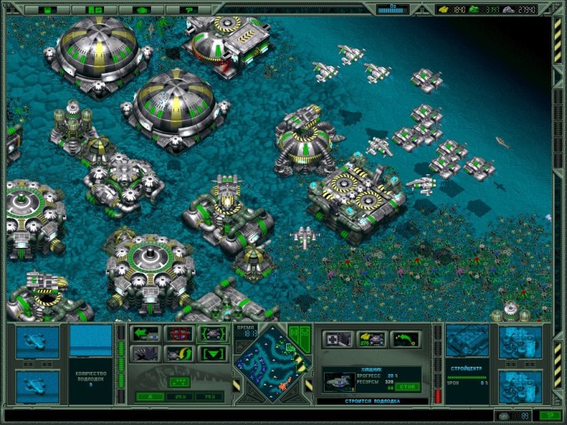 Submarine Titans игра