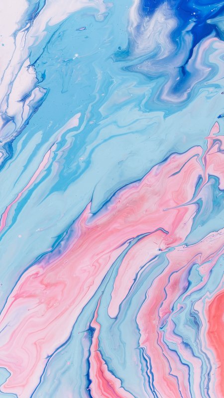 Розовые разводы