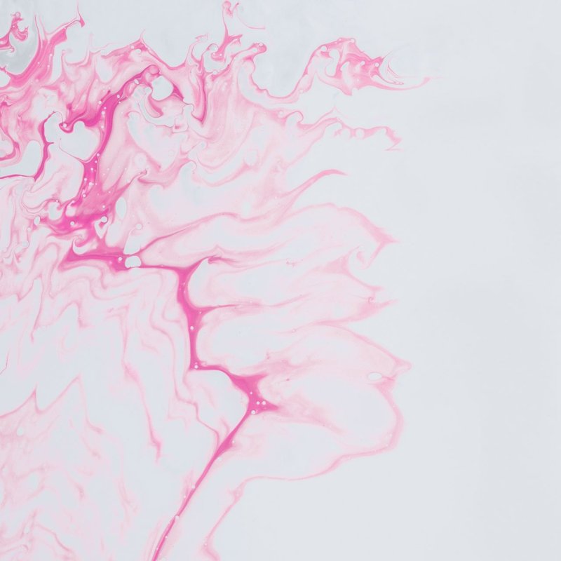 Розовые разводы