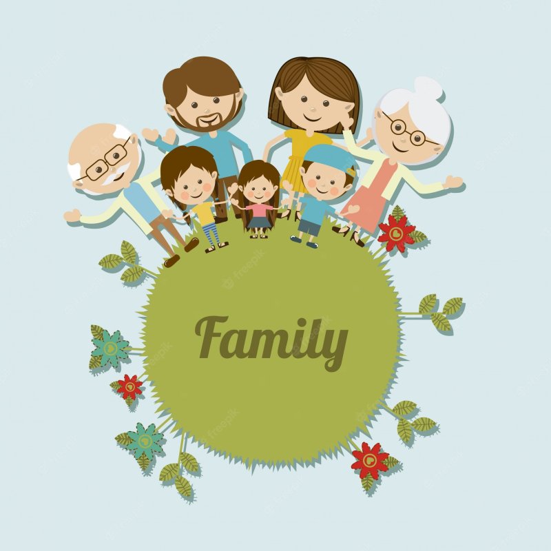 Ава для группы семья