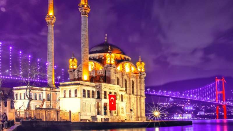 Стамбул Босфор мечеть