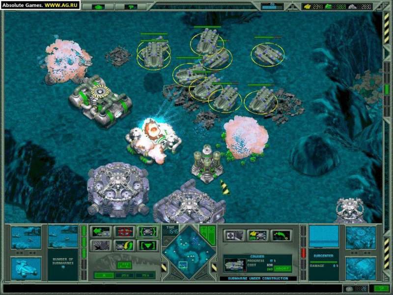 Submarine Titans 2000
