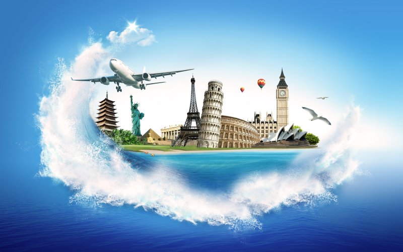 Туристическая фирма фон