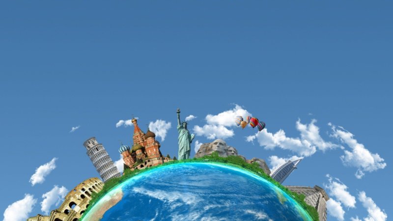 Фон для презентации туризм