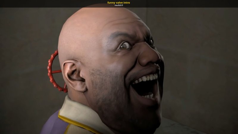 Лысый мужик с вентилем