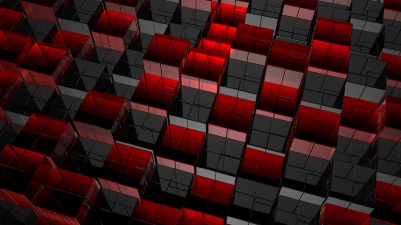 Черно красные обои