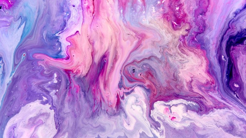 Цветные разводы