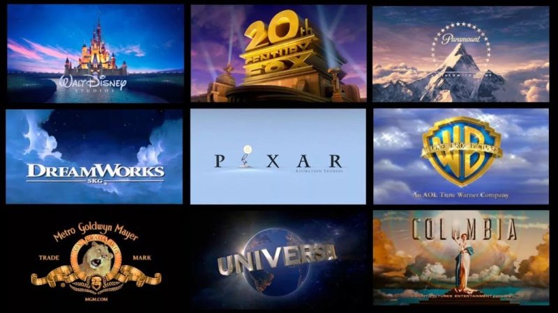 Эмблемы американских киностудий