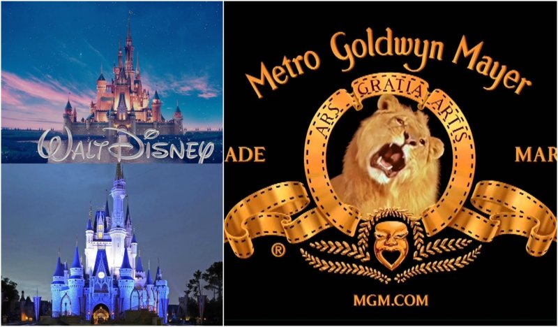 Эмблемы крупных голливудских кинокомпаний