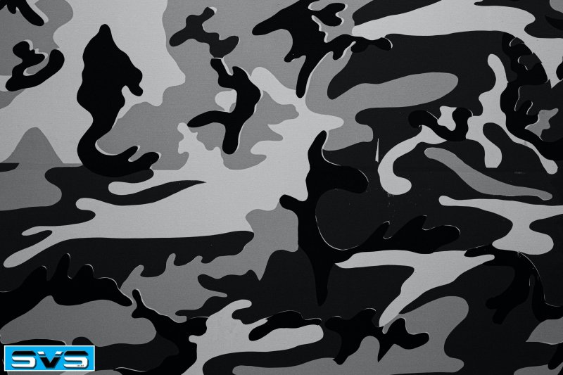 Черно белый камуфляж