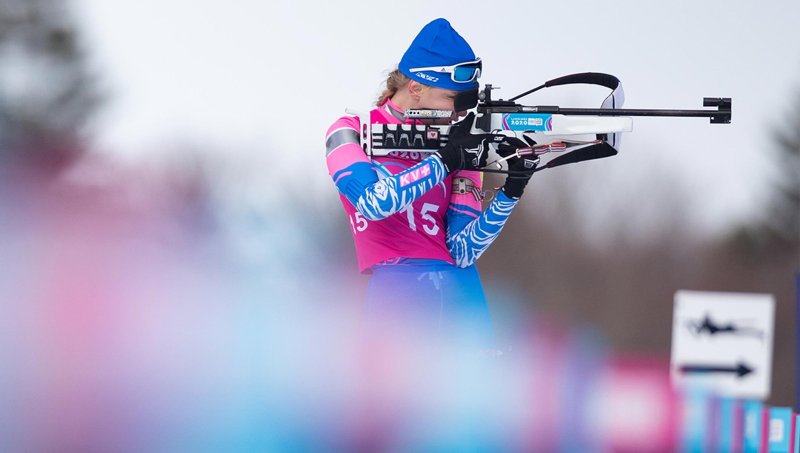 Гербулова биатлонистка