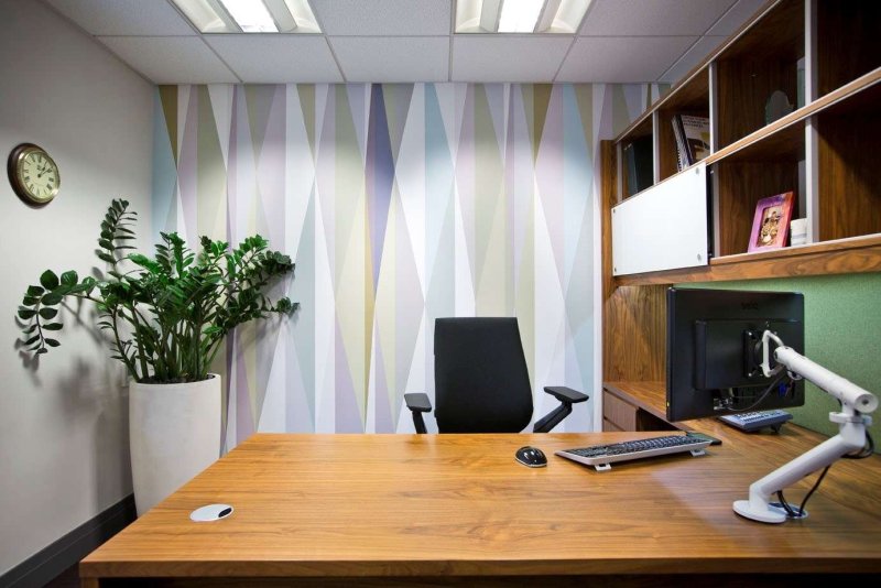 Интерьер маленького офиса