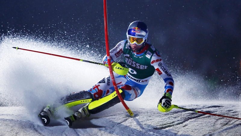 Лыжники на рабочий стол