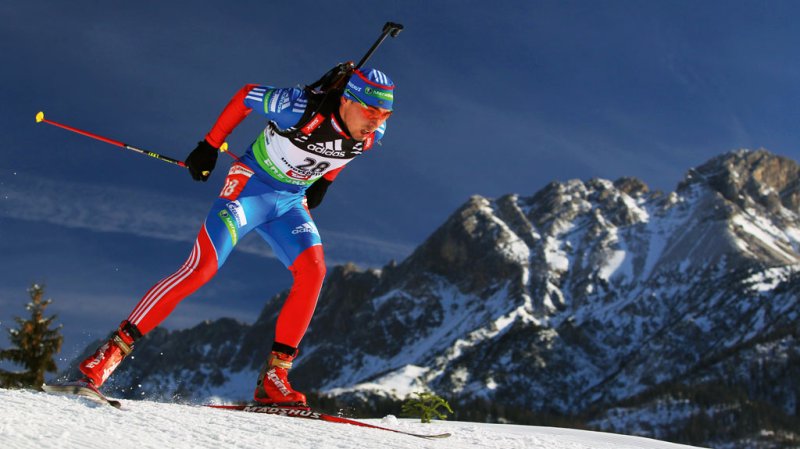 Лыжник биатлонист