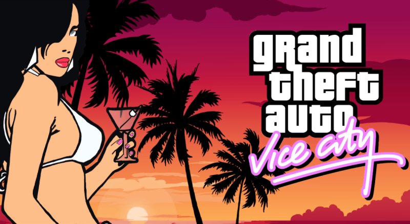 ГТА Вайс Сити плакат