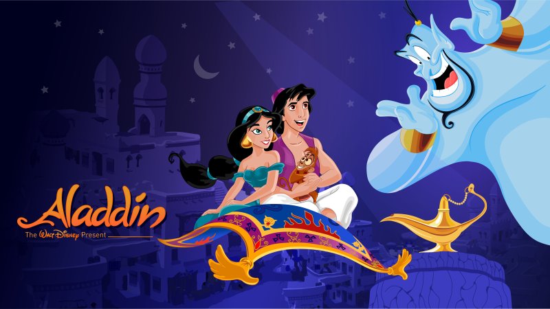 Алладин мультфильм Дисней