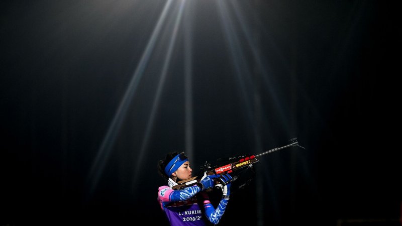 Биатлон обои