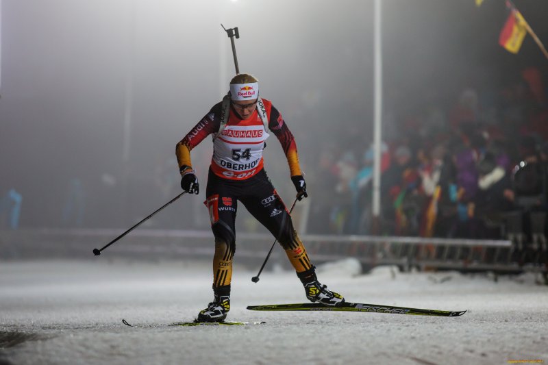 Биатлон обои