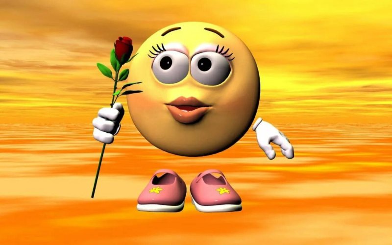 Прикольные смайлики с надписями