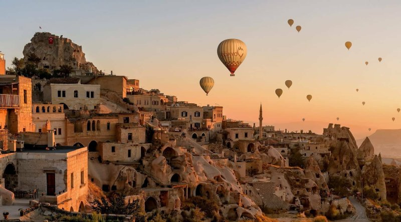 Каппадокия скалы