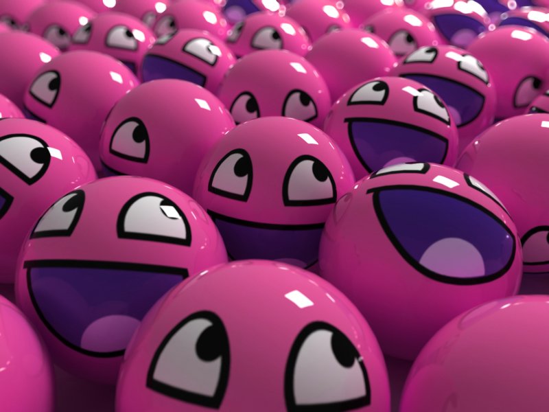 Веселый смайлик