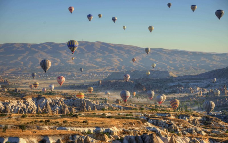 Шары в Турции Каппадокия