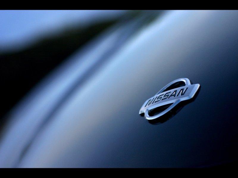 Обои логотип Ниссан
