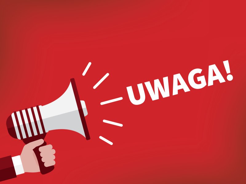 Баннер внимание