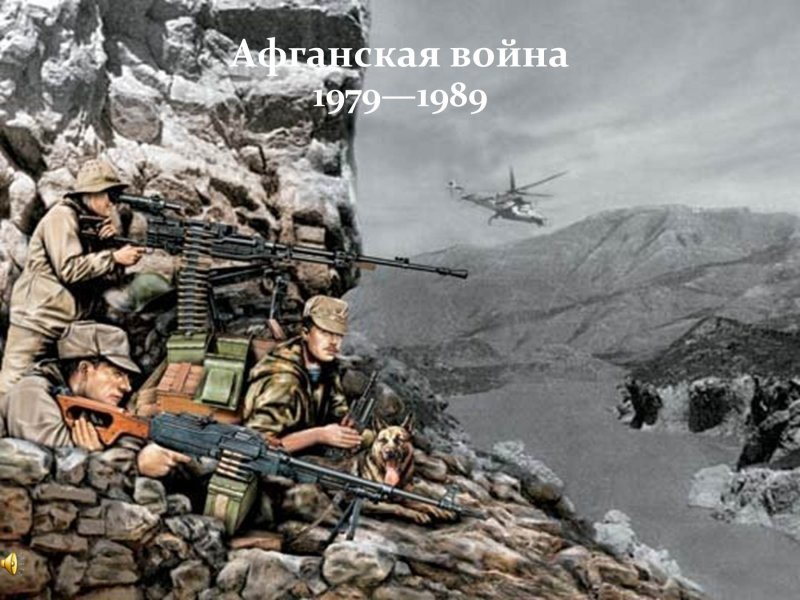 Афганская война 1979-1989 фон